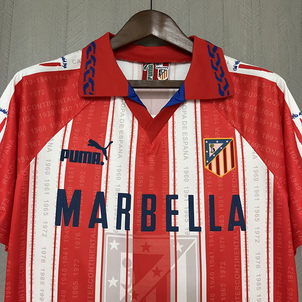 Retro Atletico Madrid 1994/95 home kit S-XXL