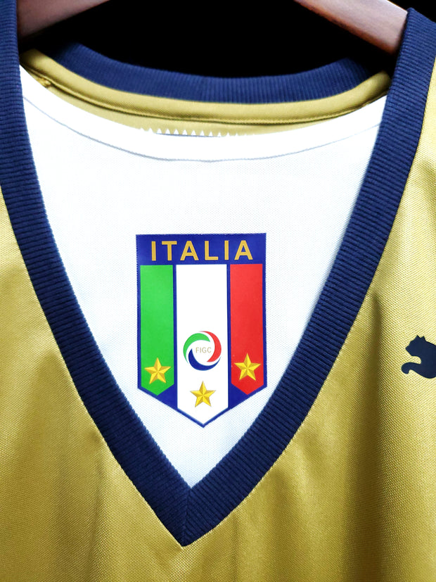 Retro Italy 2006 Goalkeeper Yellow S-2XL