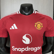 Manchester United 2024-25 Home Kit Player Version