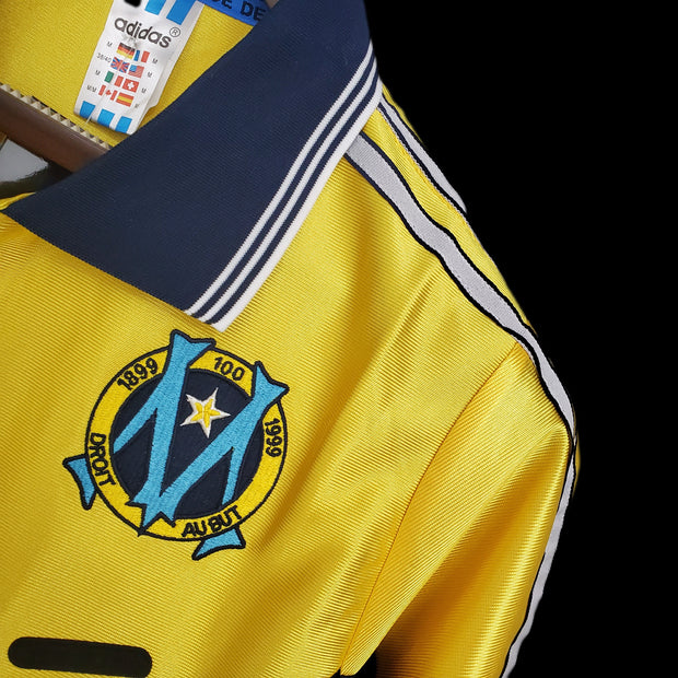 Retro 98-99 Marseille away yellow S-2XL