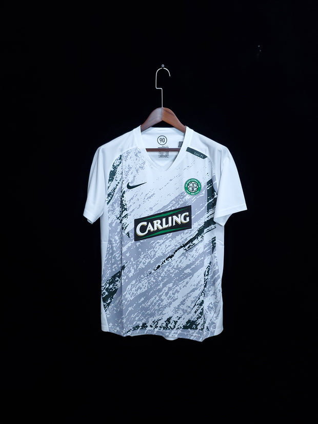 Retro 2007-08 Scottish Celtic White S-2XL