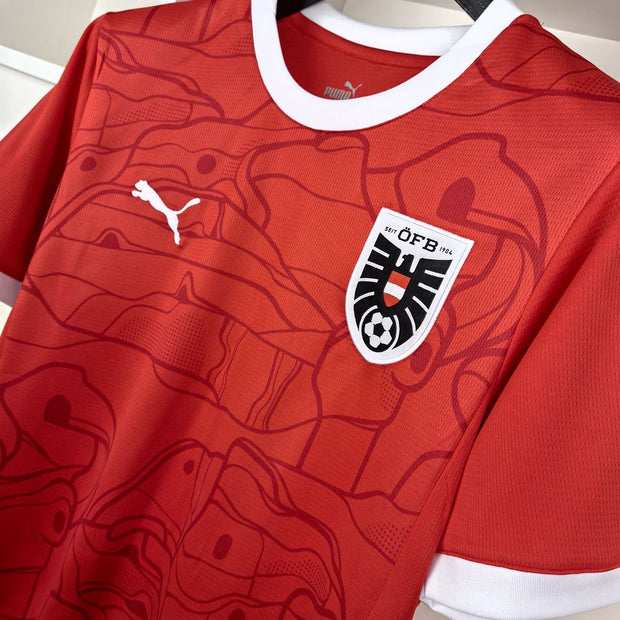 24/25 Austria Home kit Uefa Euro 2024