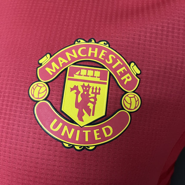 Manchester United 2024-25 Home Kit Player Version