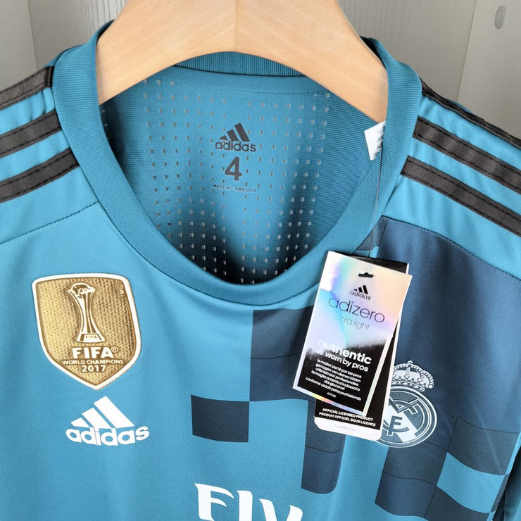 Real Madrid 2017-18 Third Kit Retro Football Jerseys Player Version