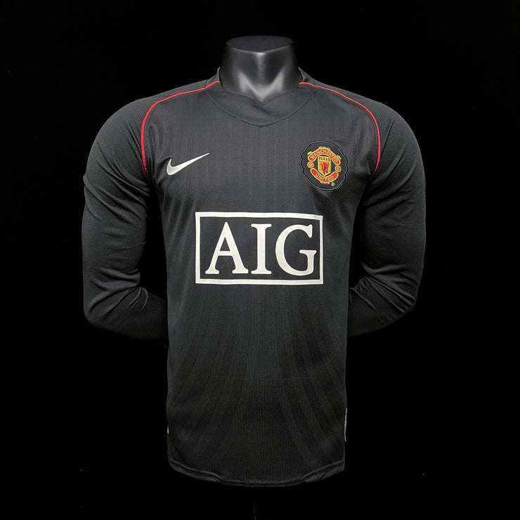 Retro 07/08 Man United Away kit long-sleeved S-XXL