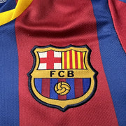 Retro Barcelona 10-11 home kids 16-28