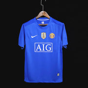 Retro 07/08 M-u away blue S-2XL