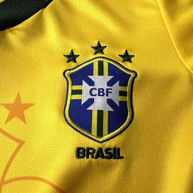 Retro 1994 Brazil home kids 16-28